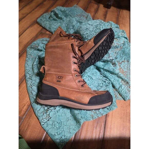 Ugg Adirondack lll Boots Chestnut Size 9 - Picture 4 of 7